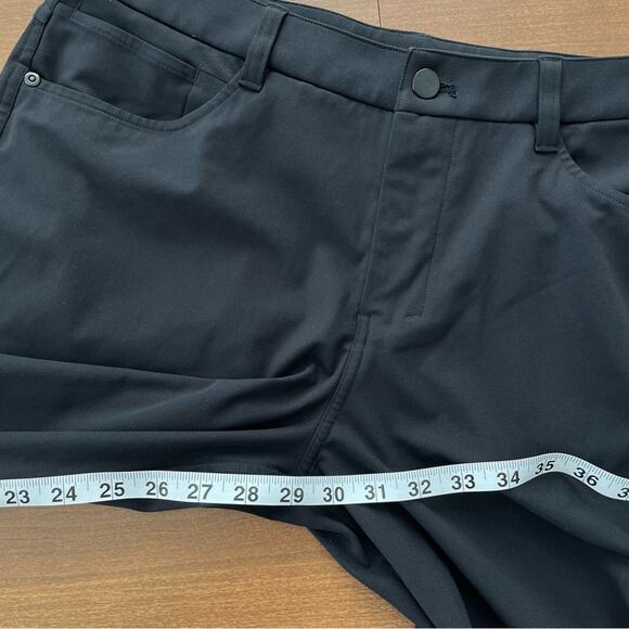 Lululemon | Men’s ABC Slim-Fit 5 Pocket Pant Warpstreme Black Business Casual 32 - Picture 10 of 10
